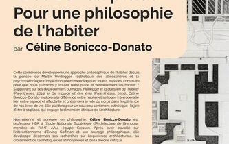 image evenement Trouver sa place. Pour une philosophie de l'habiter