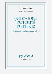 Qu’est-ce que l’actualité politique ? 