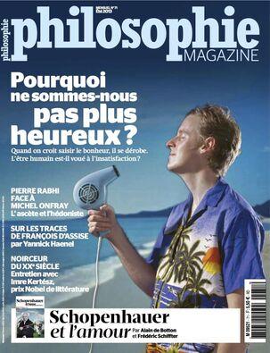 Philosophie magazine n°71 - juillet 2013