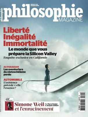 Philosophie magazine n°83 - septembre 2014