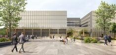 Groupe Hospitalier Nord Essonne, Saclay. Architectes Scau. © ALMA studio Télétravail, piétonisation… Quelle architecture dans le “monde d’après” ?